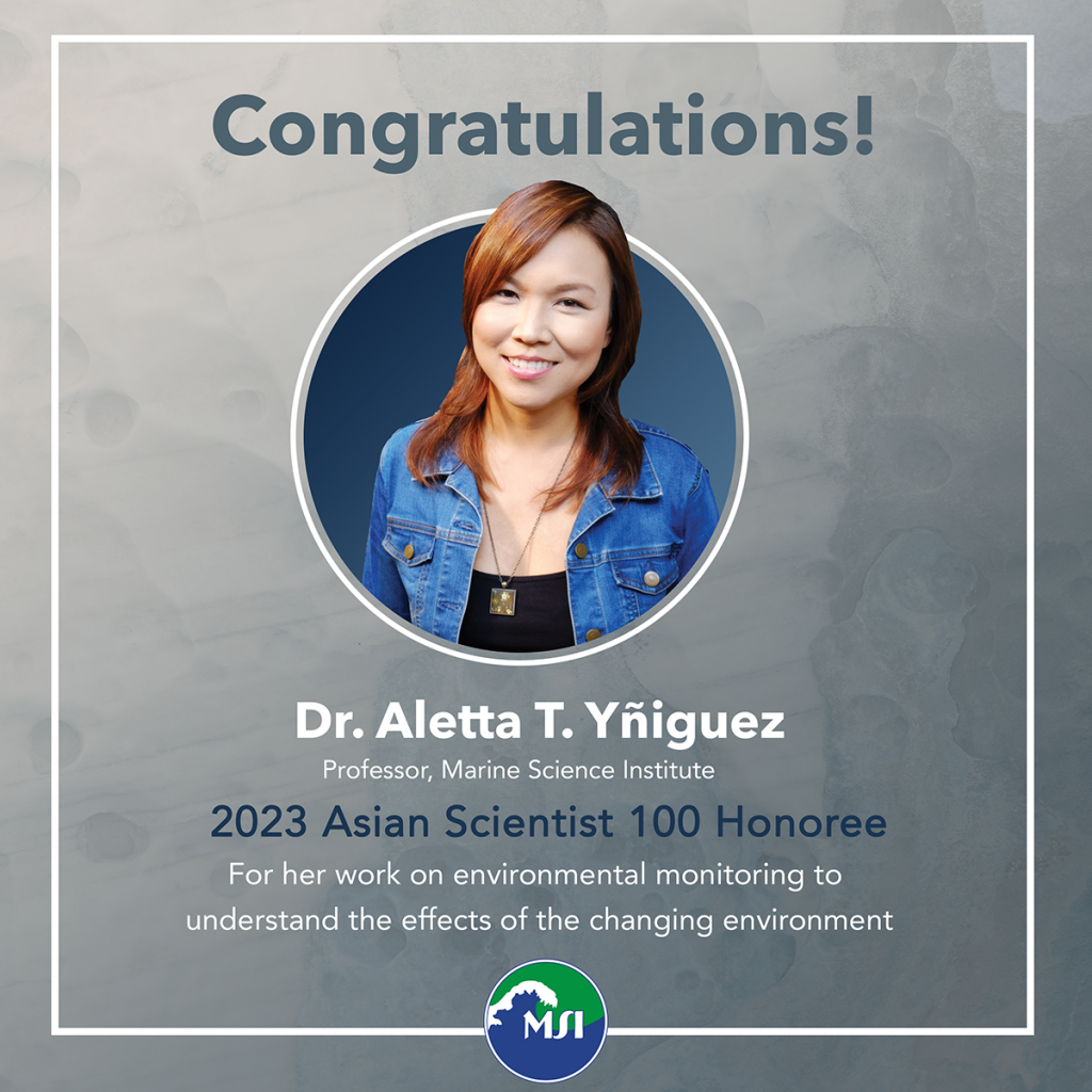 2023 Asian Scientists 100 Honoree