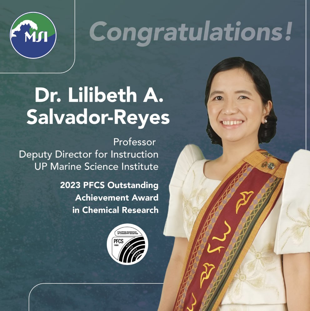 Congratulation Dr. Lilibeth A. Salvador-Reyes