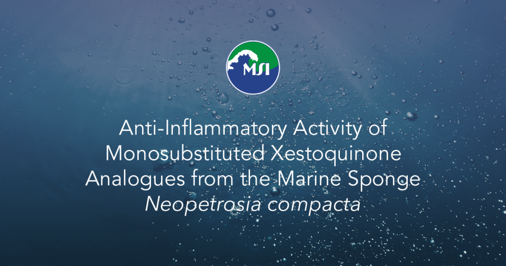 Anti-Inflammatory Activity of Monosubstituted Xestoquinone Analogues from the Marine Sponge Neopetrosia compacta