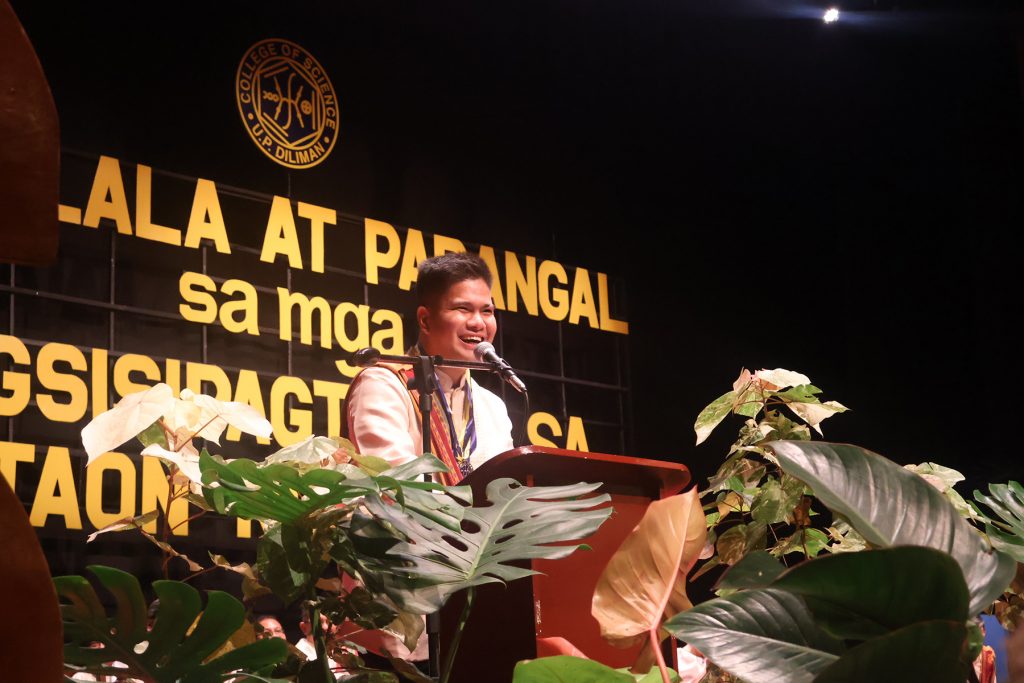 Bienson Ceasar De Vera Narvarte, PhD, Named Most Outstanding PhD Graduate and Dr. Edgardo D. Gomez Awardee