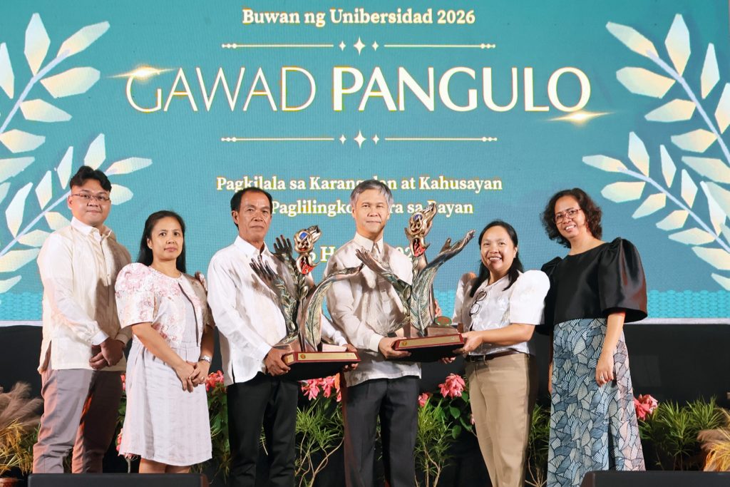 QUEZON CITY, PHILIPPINES — The UP Marine Science Institute was recognized at the 2026 Gawad Pangulo Awards.