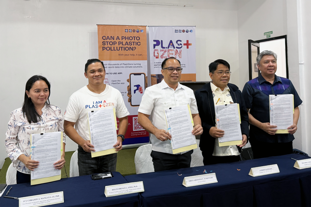 TAGBILARAN CITY, Philippines –– On July 31, the University of the Philippines Marine Science Institute (UP MSI), through its PlastiZen Project, held a Ceremonial Signing of the Memorandum of Agreement (MOA) with the Provincial Government of Bohol and Bohol Island State University (BISU) on July 31, 2026, at the Reynas and Havens and Gardens, Calceta St., Tagbiliran City.
