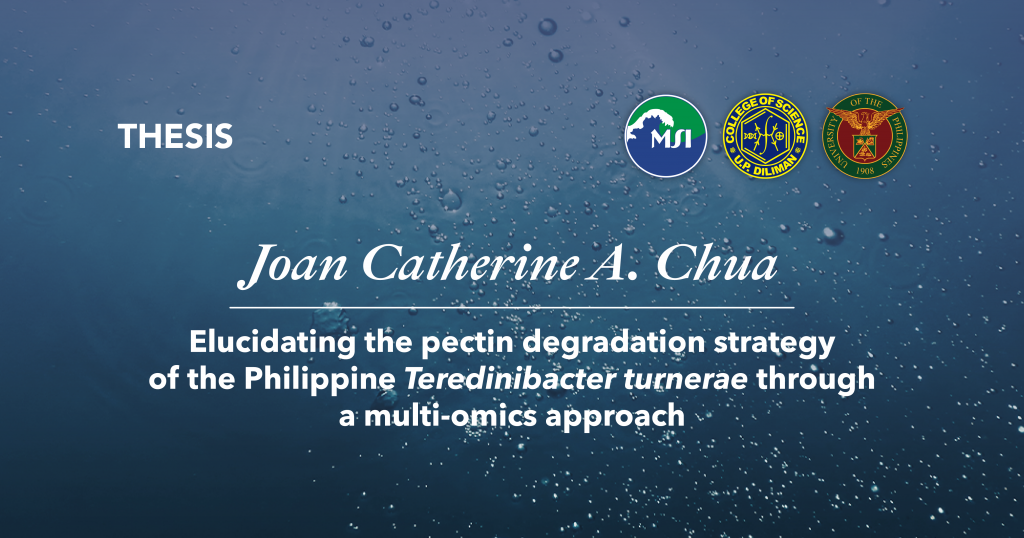 Title: Elucidating the pectin degradation strategy of the Philippine Teredinibacter turnerae through a multi-omics approach